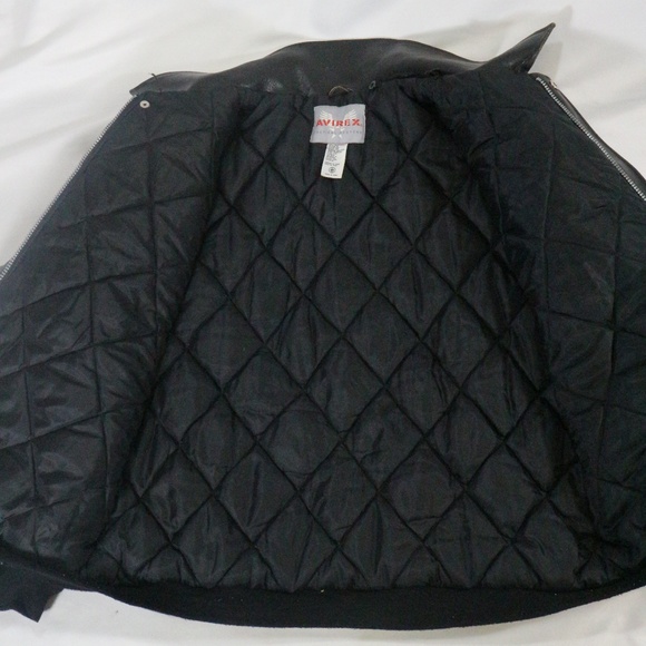 VTG AVIREX American Eagle Squadron  Bomber Jacket Sz XL Men - Picture 5 of 7